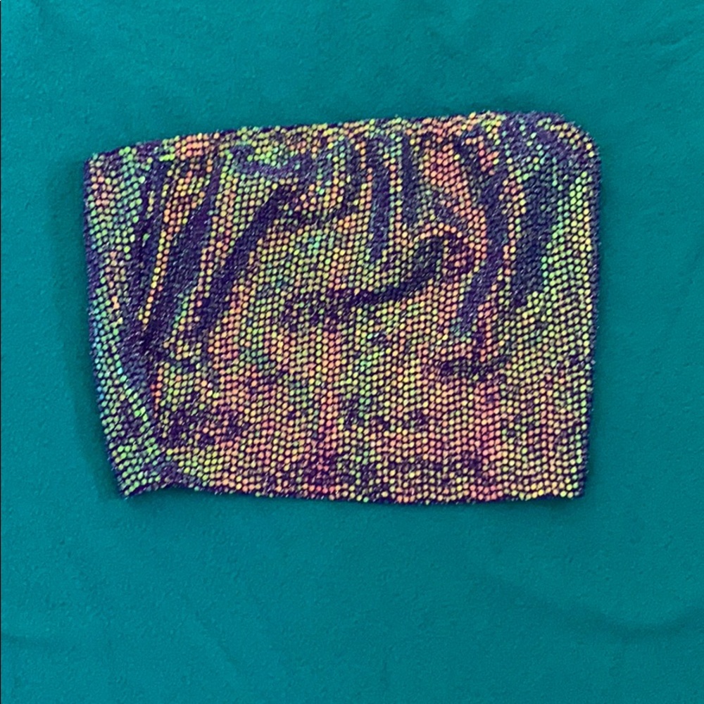 Sequin Tube Top